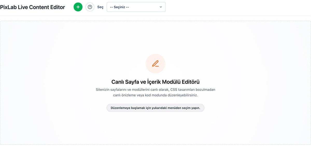 PixLab Live Content Editor